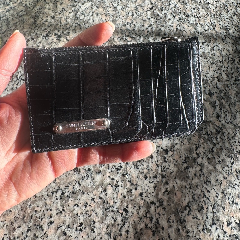 Saint Laurent
2022 Embossed Leather Wallet
